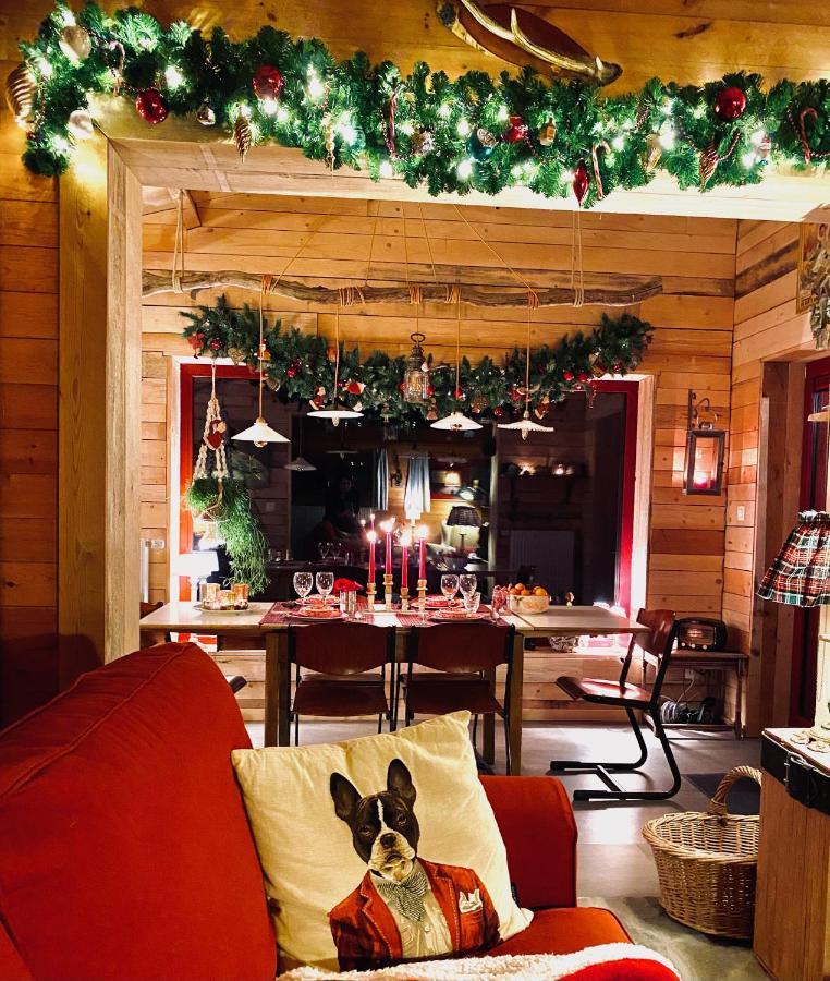 Chalet Du Praillage Спа Экстерьер фото