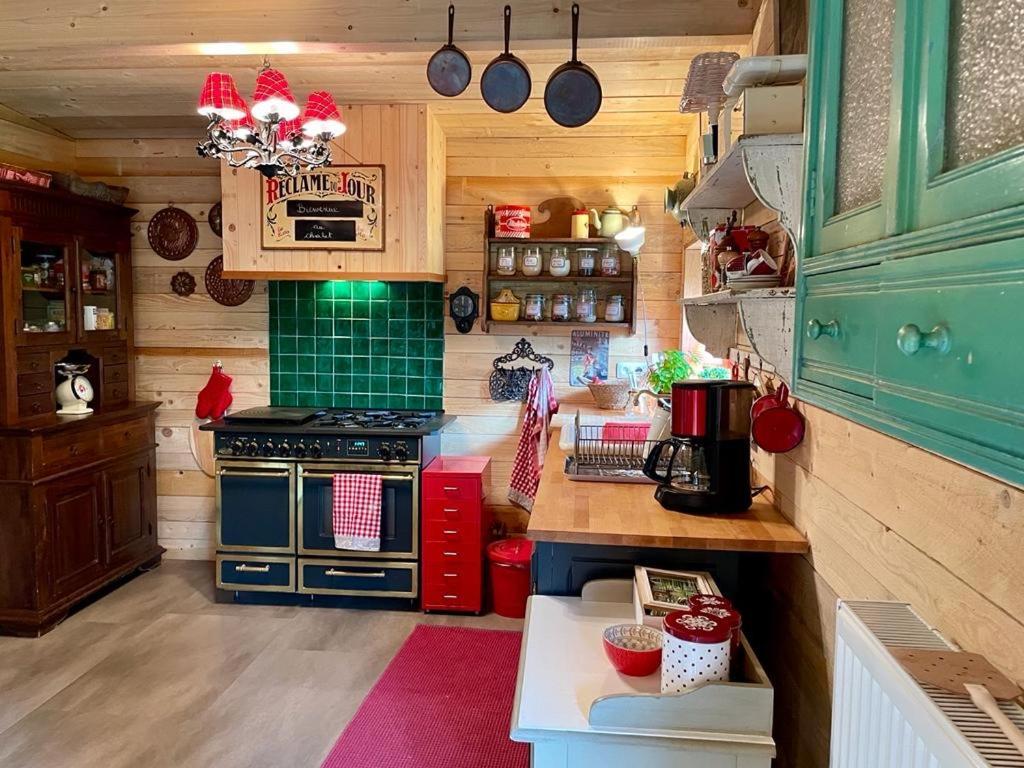 Chalet Du Praillage Спа Экстерьер фото