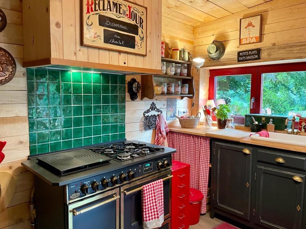 Chalet Du Praillage Спа Экстерьер фото